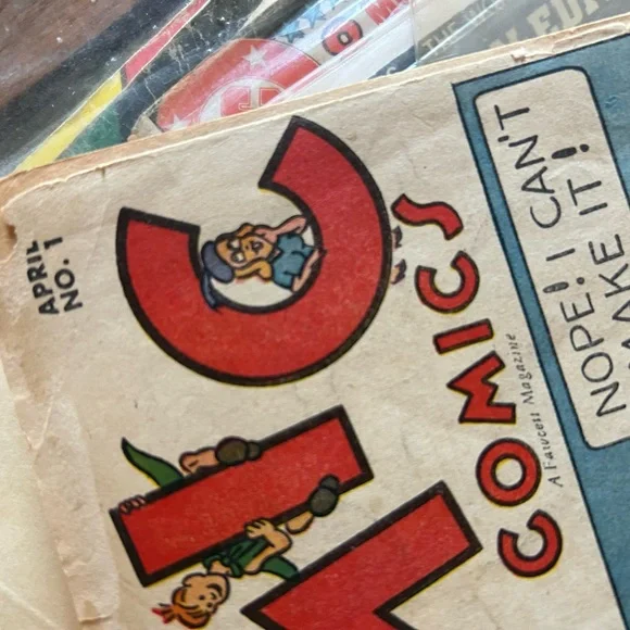 Collectible Comics. 1959 Comic Comics. And Elvira comic. In fair confition.. - Picture 6 of 12